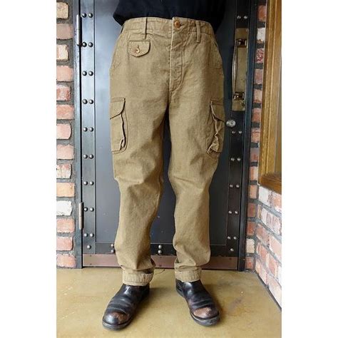 Freewheelers Timber Cruiser Trousers Khaki Fw