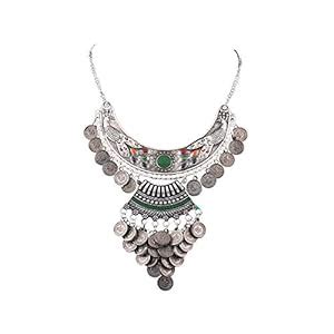 Aradhya Afghani Designer Turkish Style Vintage Oxidised German Silver