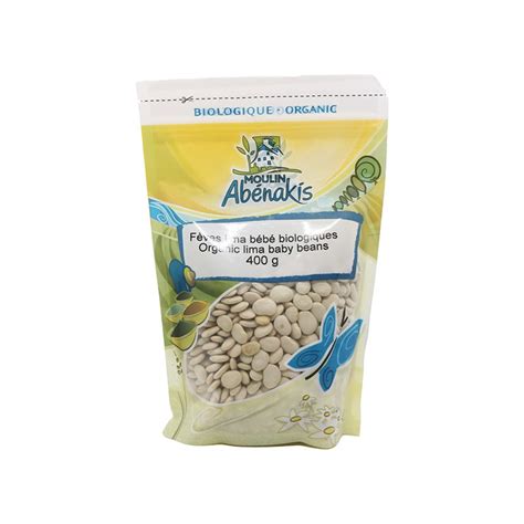 Lima Baby Beans – Fleur Sauvage – Aliments Naturels