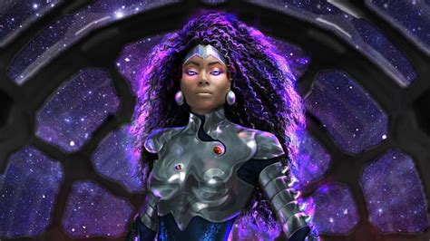 Titans Star Damaris Lewis Previews Blackfire S Season Fighting Style