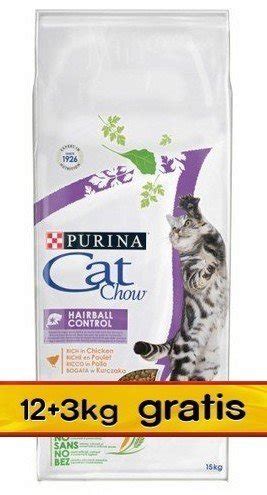 Karma Sucha Dla Kota PURINA Cat Chow Special Care Hairball Control 12