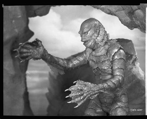 The Gill Man From Creature From The Black Lagoon Notice The