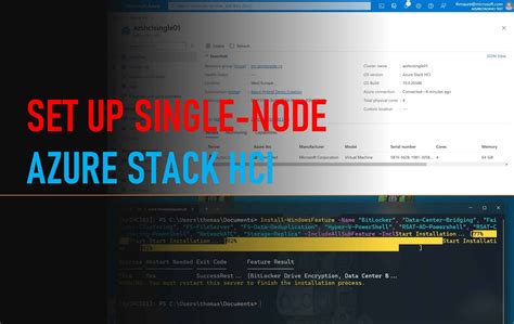 Set Up Single Node Azure Stack Hci Thomas Maurer