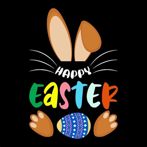 Premium Vector Happy Easter Day T Shirt Design Vector Illustration