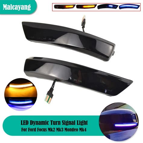 X Led Dynamic Turn Signal Light Side Mirror Blinker Arrow Sequential