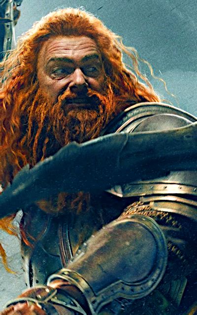 Sweetie's Thinking : Ray Stevenson as Volstagg in Marvel