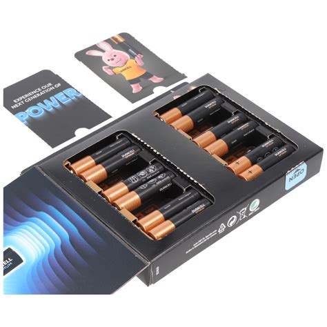 Duracell Optimum Aaa Mignon Alkaline Batterien V Lr Mx Er