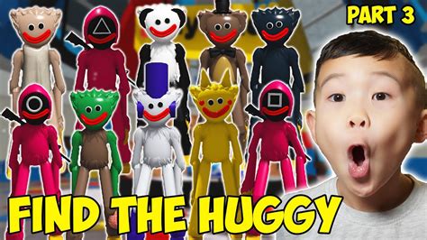 Find The Huggy Wuggy Skins Poppy Playtime Morphs Roblox Part3 YouTube