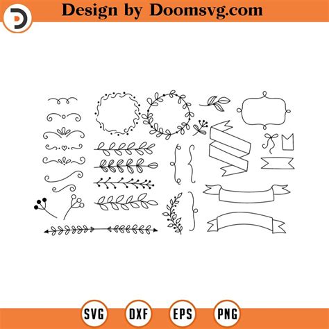 Wreath Svg Bundle Circle Svg Bundle Floral Wreath Svg Wedding Wreath