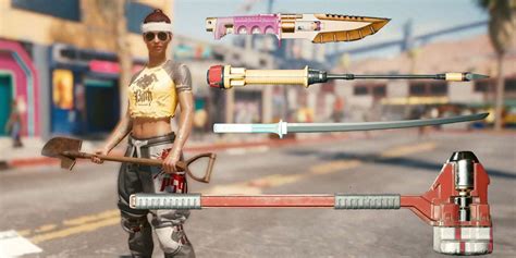 Cyberpunk 2077 Best Iconic Melee Weapons