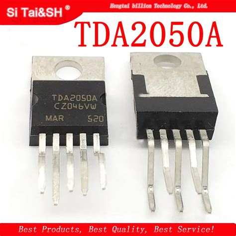 10pcs Lot TDA2050A TO220 5 TDA2050 TO220 New And Original IC In