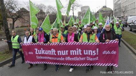 Einkommensrunde Dbb Beamtenbund Und Tarifunion