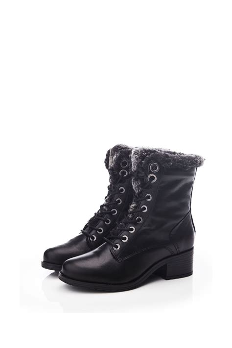 Buy Moda In Pelle Alpinne Faux Fur Lined Lace Up Boots From The Next Uk