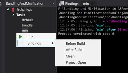 Bundling And Minification In Asp Net Core