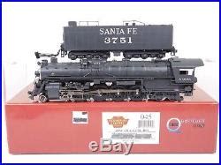 HO Scale BLI Broadway Limited 045 ATSF Santa Fe 4 8 4 Steam 3751 With