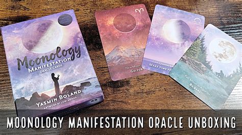 Moonology Manifestation Oracle Unboxing And Flip Through YouTube