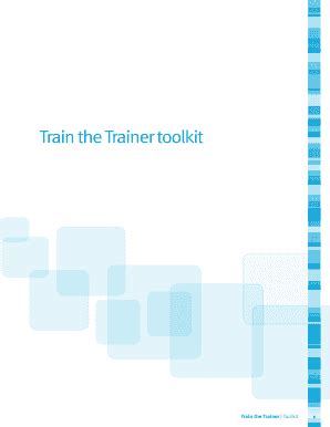 Fillable Online Resources Fahcsia Gov Train The Trainer Toolkit Fax