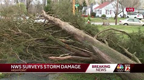 National Weather Service Surveys Severe Weather Damage Friday In