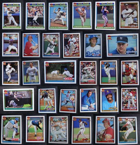 1991 Topps Desert Shield Baseball Cards Complete Your Set U Pick List