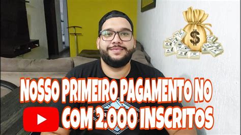 MOSTREI MEU PRIMEIRO PAGAMENTO Do YOUTUBE QUANTO GANHA UM YOUTUBER