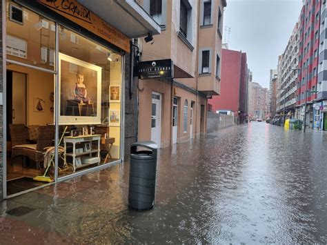 Inundaciones En Avil S Por Los Fuertes Aguaceros