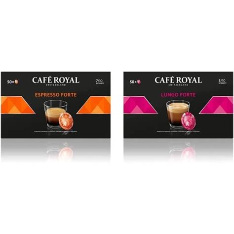 Caf Royal Espresso Forte Capsules Nespresso Pour Business Nespresso