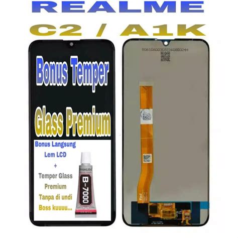 Lcd Realme C Oppo A K Original Black Touchscreen Fullset