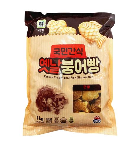 냉동 대림 옛날 붕어빵 단팥 1kg 유통기한 2099 티몬