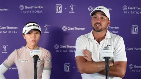 Lydia Ko and Jason Day Second-Round Interview | 2023 Grant Thornton ...