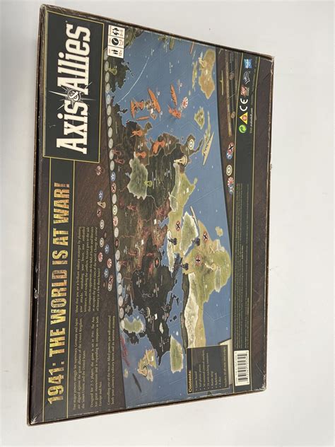 Axis And Allies Board Game Wizards Of The Coast Avalon Hill