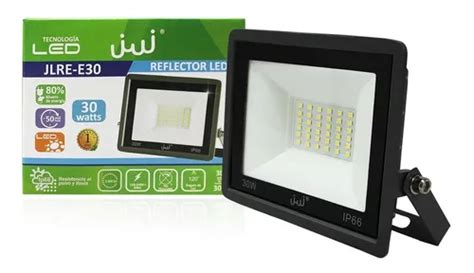 Reflector Led Smd Slim Ip W Luz Blanca Piezas Jwj Mercadolibre