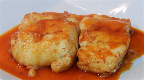 Receta De Bacalao A La Vizcaina YouTube