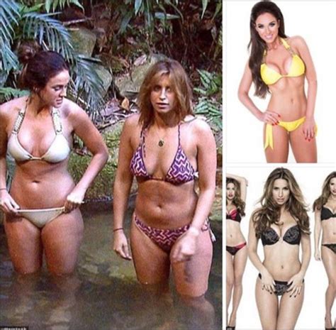 I M A Celebrity S Ferne McCann And Vicky Pattison Face Bikini Shoot