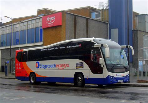 Stagecoach M2 Express Coach 53704 Ou10gyn This Vehicle Flickr