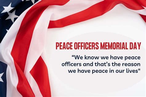 Peace Officers Memorial Day 2022: History, Quotes, Slogans, and Images to honor the lives of ...