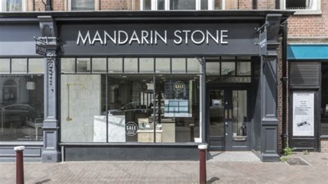 Hoxton Tiles Gloss Porcelain Tiles Mandarin Stone