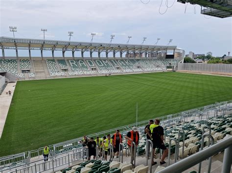 Nowy Stadion Radomiaka Radom I Wie O U O Ona Murawa Robi Coraz