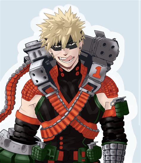 Cool Aged Up Bakugo Original Artist Kittnboi On Instagram And Twitter