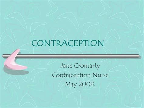 Ppt Contraception Powerpoint Presentation Free Download Id 1000773