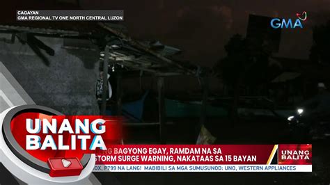 Pananalasa Ng Bagyong Egay Ramdam Na Sa Cagayan Storm Surge Warning