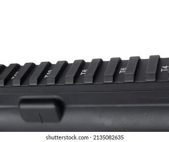 Rail On Assault Rifle Mounting Scope Stock Photo 2135082635 | Shutterstock