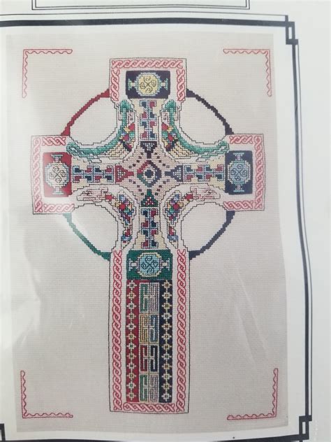 Vickery Collection Counted Cross Stitch Kit Celtic Cross 2002 Etsy