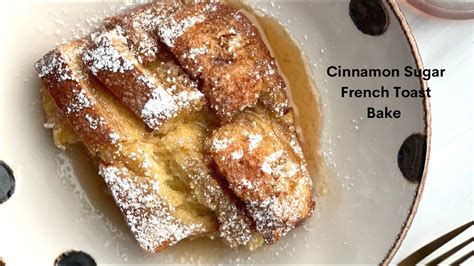 Cinnamon Sugar French Toast Easy French Toast Recipe Youtube