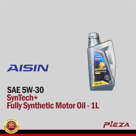 Aisin Syntech Fully Synthetic Motor Oil Sae W Sn Plus For Gas And