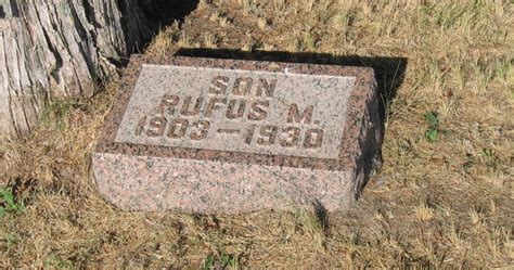 Rufus M Harsh 1903 1930 Find A Grave Memorial