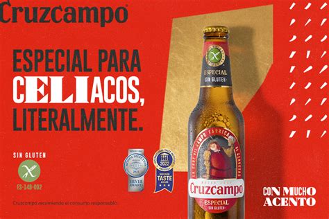 Cruzcampo Especial Orgullosa De Ser Sin Gluten FACE