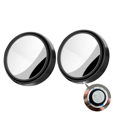 Cheap New 2pcs Convex Mounted Auxiliary Rear View Mirror 360 Degree