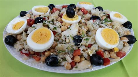 Salada De Gr O De Bico Bacalhau Receitas Do Para So