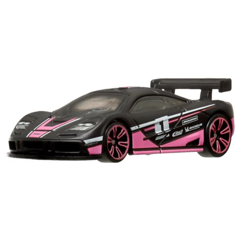 Hot Wheels Basic Коллекционная машинка Neon Speeders MCLAREN F1 GTR купить по доступной