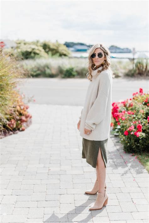 How To Style A Sweater Dress For Fall Lauren Mcbride